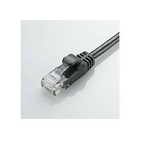 �G���R�� LD-GPY�^BK1 CAT6���� Gigabit ���炩LAN�P�[�u�� ������ �u���b�N 1m