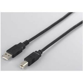 USB2.0ケーブル (A to B) ブラック 1.5m