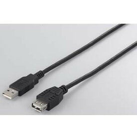 USB2.0延長ケーブル (A to A) 3m ブラック