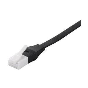 �c���̐܂�Ȃ� LAN�P�[�u�� �J�e�S���[6a �X�g���[�g �t���b�g�^�C�v 7m �u���b�N BSLS6AFU70BK