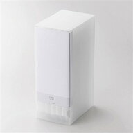 エレコム CCD-FB120CR CD/DVD/Blu-ray対応ファイルケース 120枚収納 不織布 ディスクファイル クリア