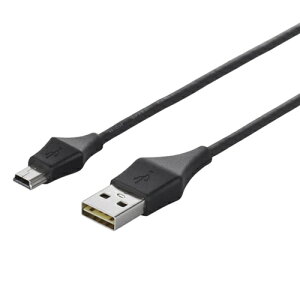 �o�b�t�@���[ BSUAMNDU210BKA �ǂ�����USB�R�l�N�^�[�̗p USB2.0�P�[�u���iA to miniB�j 1.0m �u���b�N