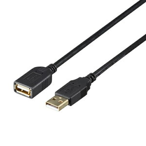 USBP[u obt@[ BSUAAFR220BK USB2.0P[u A to A J[{fq˂荞݃^Cv 2m ubN