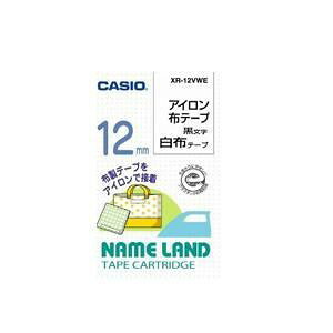 �J�V�I(CASIO) XR-12VWE �l�[�������h�p �A�C�����z�e�[�v 12mm�� ���n×������
