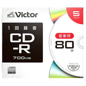 Victor(rN^[) AR80FP5J2 yp CD-R v^Ή 5 P[X