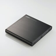 ロジテック LDR-PMJ8U2VBK USB2.0ポータブルDVD編集再生書込ソフト付き ブラック