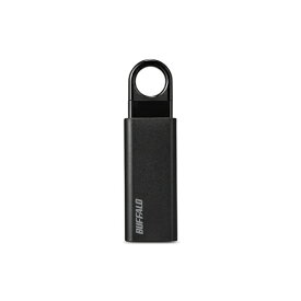 バッファロー RUF3-KS32GA-BK オートリターン機構搭載 USB3.1(Gen1)／USB3.0対応USBメモリー ブラック 32GB