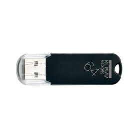 ESSENCORE U064GUR3-NC-JP USBメモリ USB3.0対応 KLEVV NEO C30 64GB ブラック