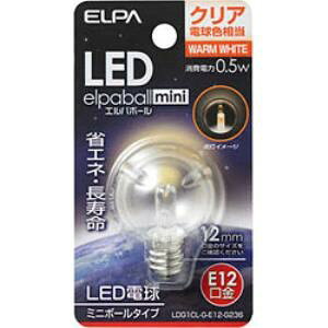 ELPA LDG1CL-G-E12-G236 LED�����d�� �~�j�{�[�����` E12 G30 �N���A�d���F