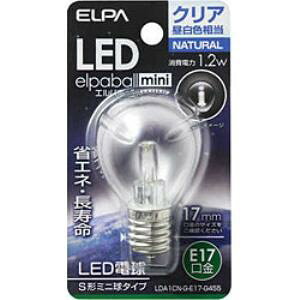 ELPA LDA1CN-G-E17-G455 LED�����d�� S�`�~�j���` E17 �N���A�����F