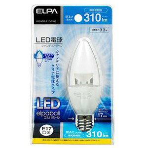 ELPA LDC4CD-E17-G350 LED�d�� �V�����f���A�` E17 �����F