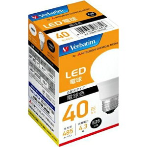 �o�[�x�C�^��(Verbatim) LDA4L-G�^LCV2 LED�d�� 40W���� �d���F