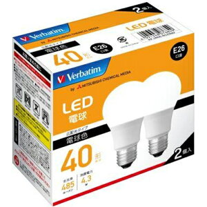 �o�[�x�C�^��(Verbatim) LDA4L-G�^LCV2X2 LED�d�� 40W���� �d���F