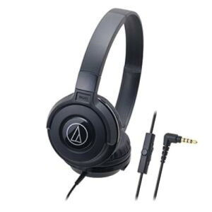 ATH-S100iS BK �X�}�[�g�t�H���p�|�[�^�u���w�b�h�z�� �u���b�N
