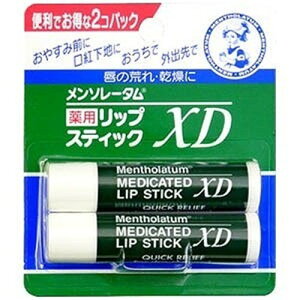 ロート製薬 メンソレータム 薬用リップスティックXD (4.0gx2)