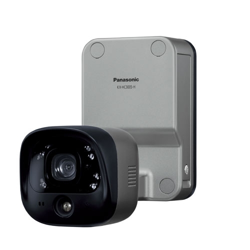 パナソニック　KX-HC300S-H　ホームネットワークシステム（屋外バッテリーカメラ）　KXHC300S