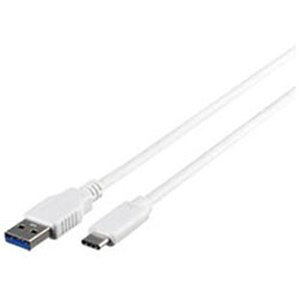 �o�b�t�@���[ BSUAC31110WH USB3.1�P�[�u�� 1.0m (A to C) �z���C�g