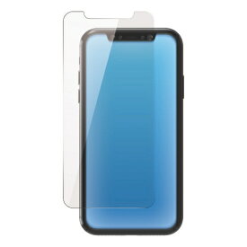 エレコム PM-A19CFLGGBL iPhone 11用 ガラスフィルム／0.33mm／BLカット