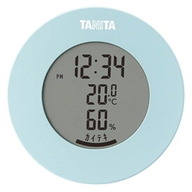 タニタ TT-585 デジタル温湿度計 ライトブルー