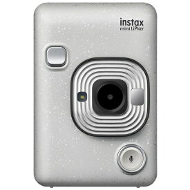 富士フイルム INSMINIHM1STONEWHITE ハイブリッドインスタントカメラ instax mini LiPlay 「チェキ」 ストーンホワイト