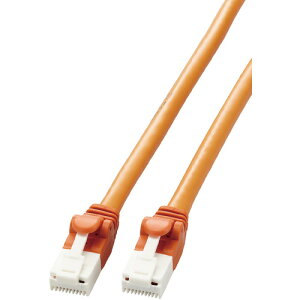 �G���R�� LD-GPAT�^DR1�^RS Cat6�Ή��c���܂�h�~LAN�P�[�u�� 1.0m �I�����W LDGPAT�^DR1�^RS