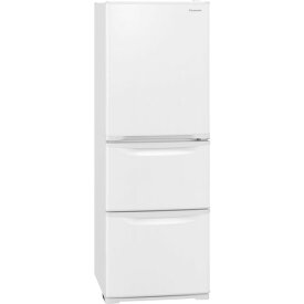 【無料長期保証】パナソニック NR-C344C-W 3ドア冷蔵庫 335L・右開き グレイスホワイト NRC344CW