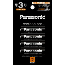 Panasonic BK-3HCD／4H エネループプロ 単3形 4本パック(ハイエンドモデル) BK3HCD／4H