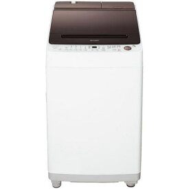 【無料長期保証】【推奨品】シャープ ES-SW11H インバーター洗濯機 ステンレス穴なし槽 11kg ダークブラウン