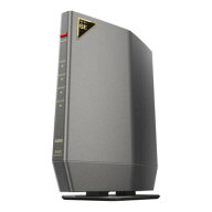 BUFFALO WSR-5400XE6 無線ルーター AirStation Wi-Fi 6E対応ルーター アドバンスドモデル チタニウムグレ…