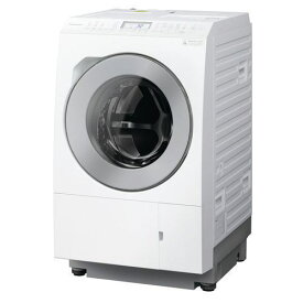 【無料長期保証】【期間限定ギフトプレゼント】パナソニック NA-LX127CR-W ななめドラム洗濯乾燥機 (洗濯12kg・乾燥6kg) 右開き マットホワイト