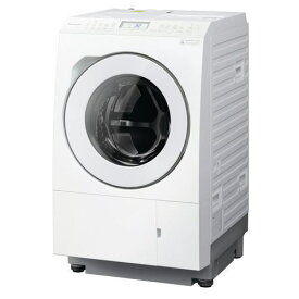【無料長期保証】【期間限定ギフトプレゼント】パナソニック NA-LX125CR-W ななめドラム洗濯乾燥機 (洗濯12kg・乾燥6kg) 右開き マットホワイト