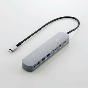 エレコム DST-C22SV USB Type-Cデータポート/固定用台座付ドッキングステーション DSTC22SV
