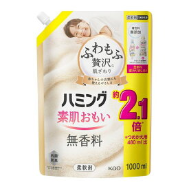 花王 ハミング 無香料 スパウトパウチ 1000ml