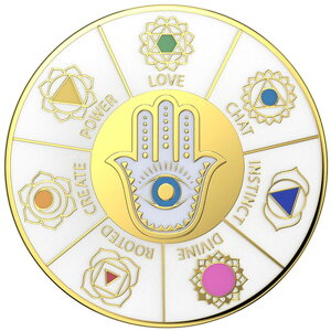 POPSOCKETS JAPAN Enamel Spinner Chakras 806073