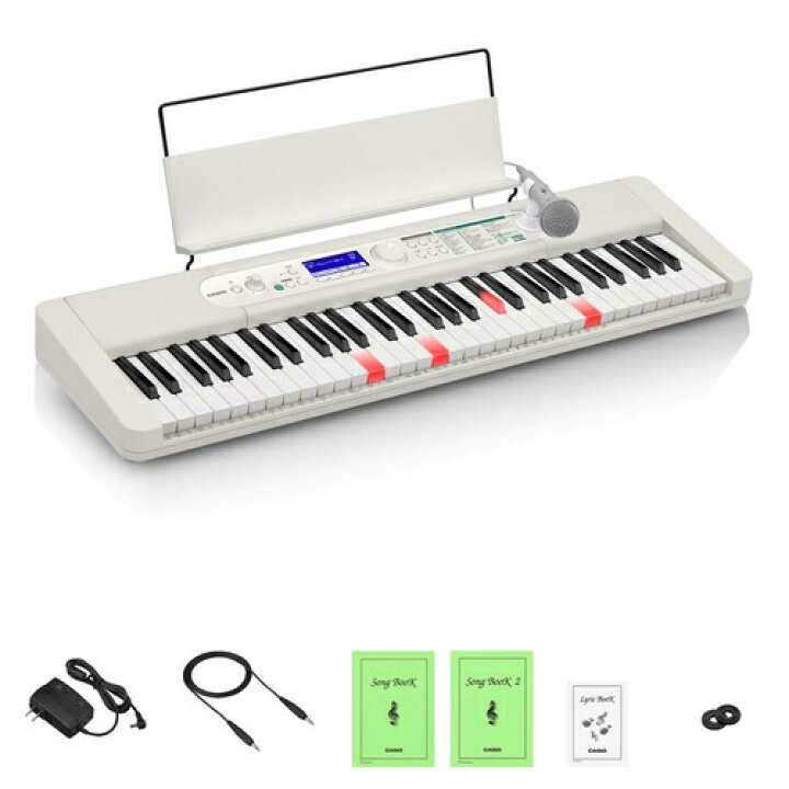 楽天市場】カシオ LK-530 Casiotone 光ナビゲーションキーボード 電子 
