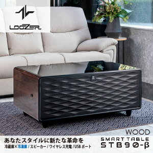 C SMART TABLE X}[ge[u LOOZER STB90 [U[ WOOD Ebh ①ɁⓀɕt XeXƓd Xs[J[t USB|[g