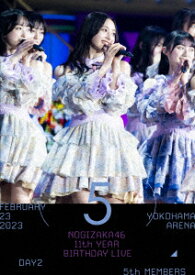 【DVD】乃木坂46 ／ 11th YEAR BIRTHDAY LIVE DAY2 5th MEMBERS(通常盤)