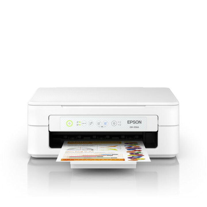 楽天市場】EPSON EW-056A A4カラーインクジェット複合機 ホワイト 