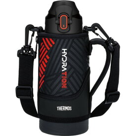 THERMOS サーモスFJS-800F-BKOR 真空断熱スポーツボトル ワンタッチで簡単オープン 800ml ブラックオレンジ