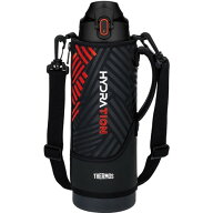 THERMOS サーモスFJS-1500F-BKOR 真空断熱スポーツボトル ワンタッチで簡単オープン 1500ml ブラックオレ…