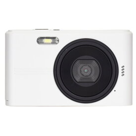 KEIYO NTDC001(WBK) 軽量コンパクト デジタルカメラ ホワイト×ブラック