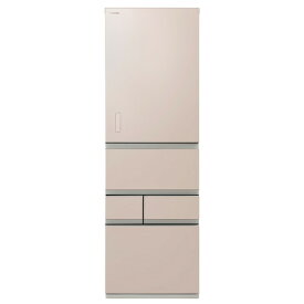 【無料長期保証】【推奨品】東芝 GR-W450GTM(NS) 5ドア冷凍冷蔵庫 (452L・右開き) エクリュゴールド