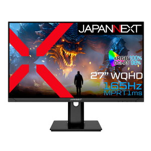 JAPANNEXT JN-27IPS165WQHDR-HSP y}_fLz27C` IPS WQHDt 165HzΉ HDR sRGB:100% s{bg@\ ubN