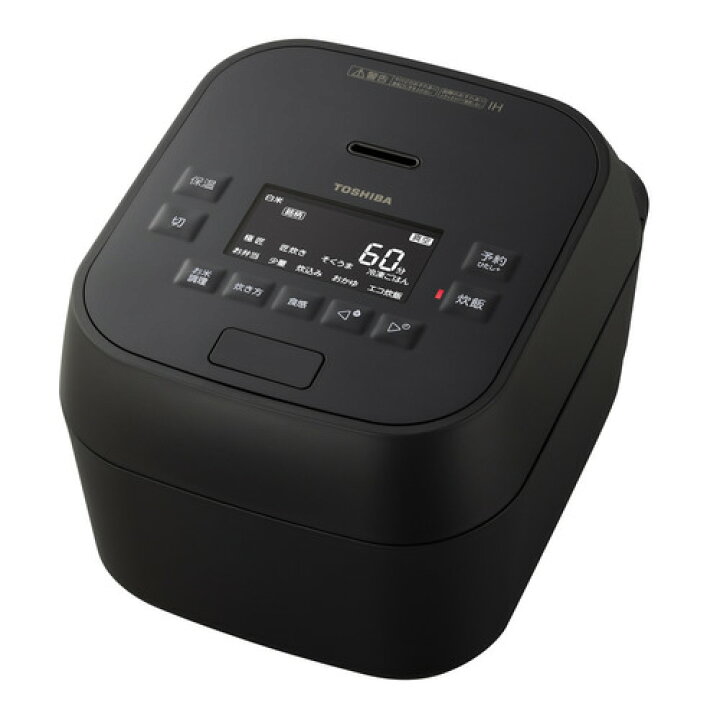 楽天市場】東芝 RC-10MGW(K) 真空圧力IH炊飯器 炎 匠炊き 5.5合炊き  