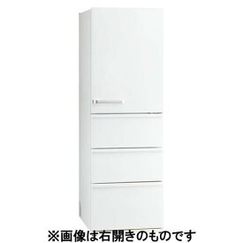 【無料長期保証】AQUA AQR-46PL(W) 冷凍冷蔵庫 Standard series 4ドア 458L・左開き ミルク