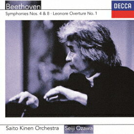 【CD】ベートーヴェン：交響曲第4番・第8番、レオノーレ序曲第1番(初回生産限定盤)