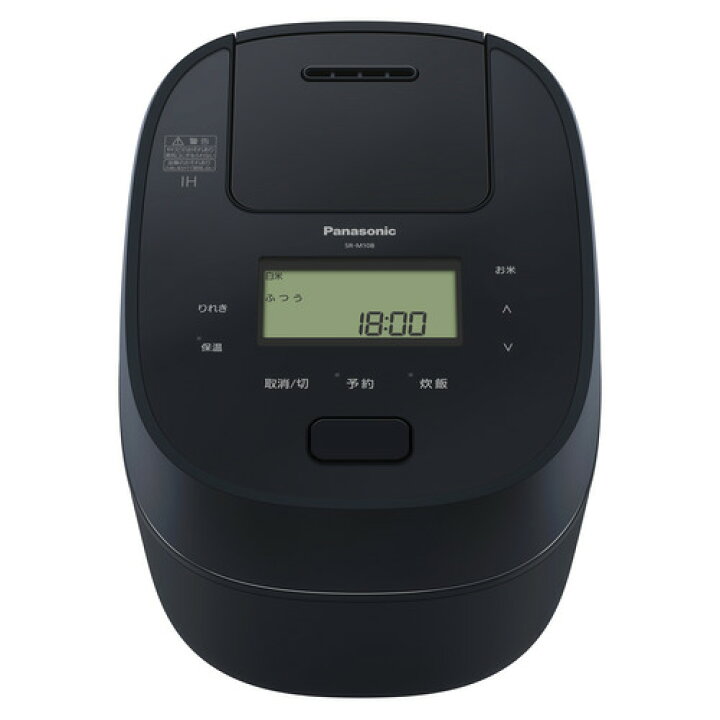 楽天市場】【推奨品】パナソニック SR-M10B-K 可変圧力IHジャー炊飯器