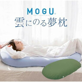 【数量限定大特価 在庫限り】MOGU モグ 雲にのる夢枕（本体・カバーセット） フォレストグリーン