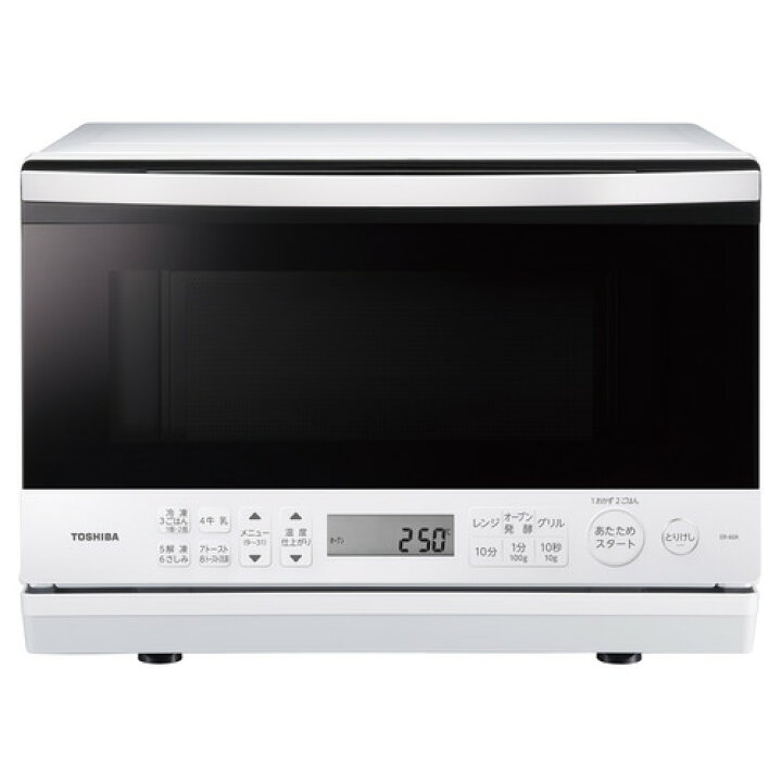 楽天市場】東芝 ER-60A(W) オーブンレンジ 石窯オーブン 23L グラン 