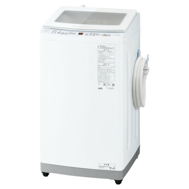AQUA 全自動電気洗濯機 7kg AQW-H74(W) 2022年製 中古品
